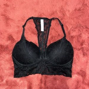 VS PINK Lace Push-Up Bralette